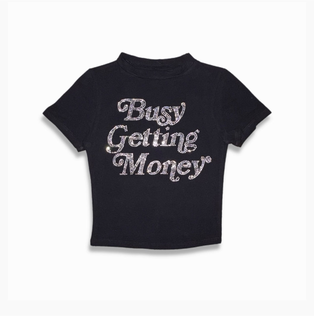 BGM Rhinestone Baby Tee