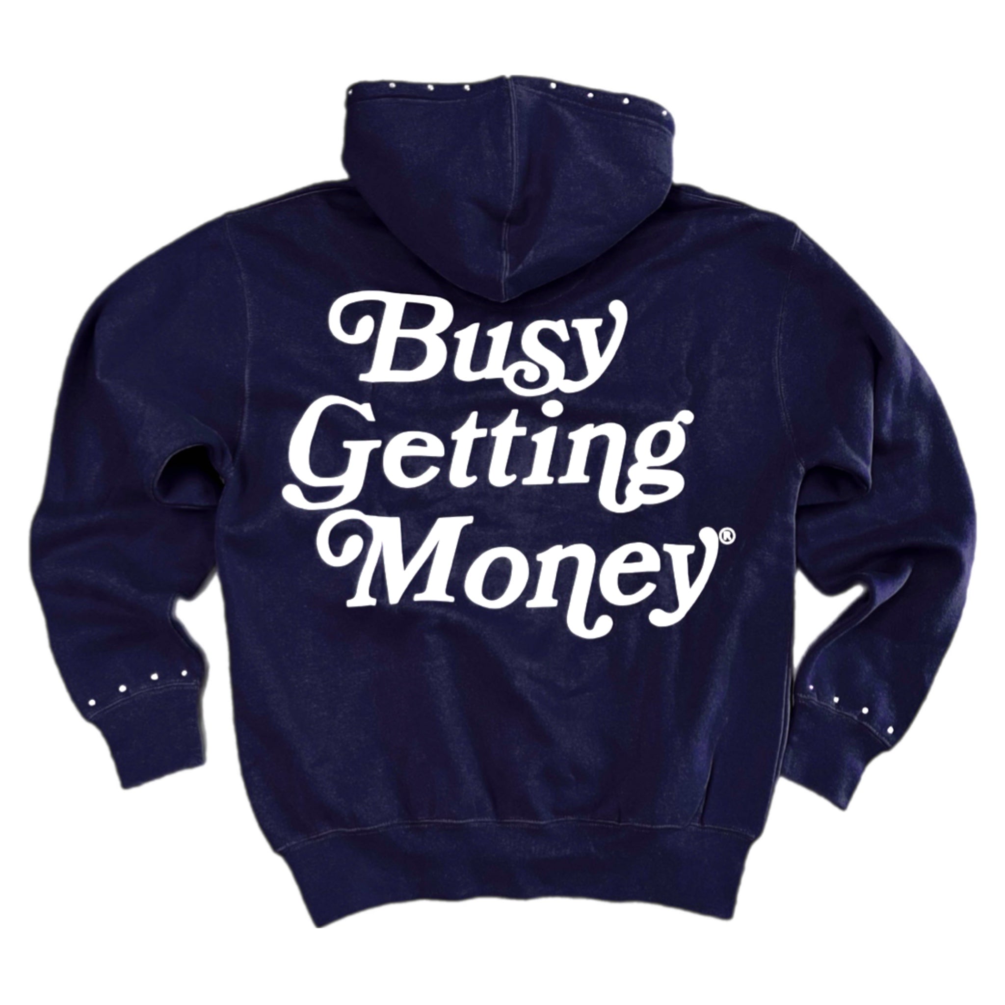Busy Getting Money®
 “Signature Logo” Rhinestone Hoodie