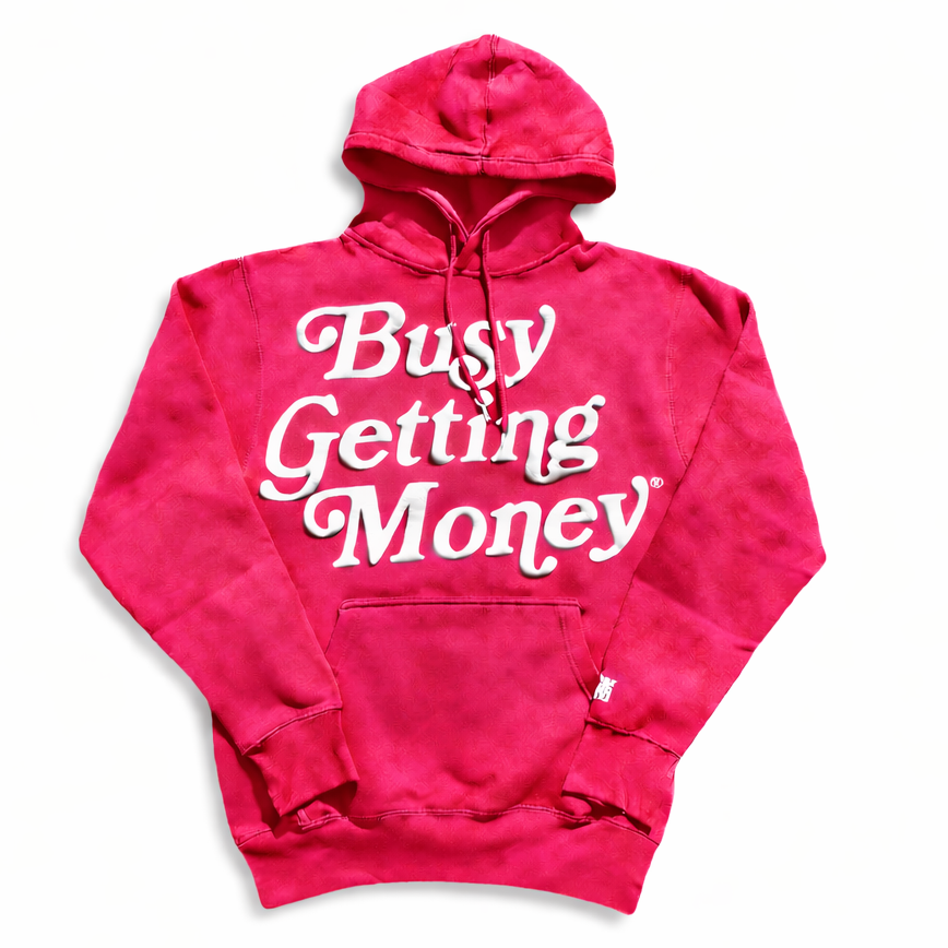 Busy Getting Money®
 “3D  Puff Print Logo”Hoodie