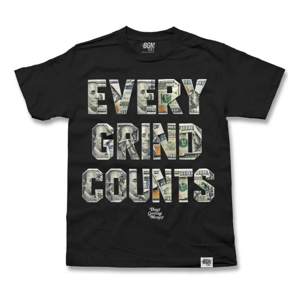 BGM®
 “Every Grind Counts” Money Unisex Tee
