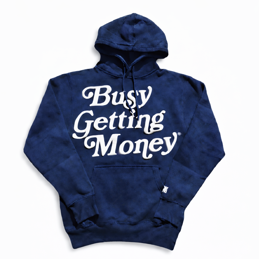 Busy Getting Money®
 “3D  Puff Print Logo”Hoodie
