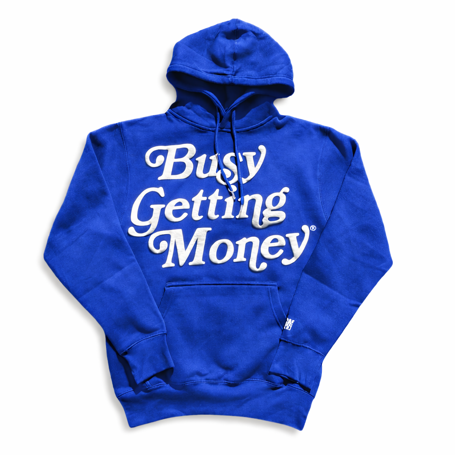 Busy Getting Money®
 “3D  Puff Print Logo”Hoodie