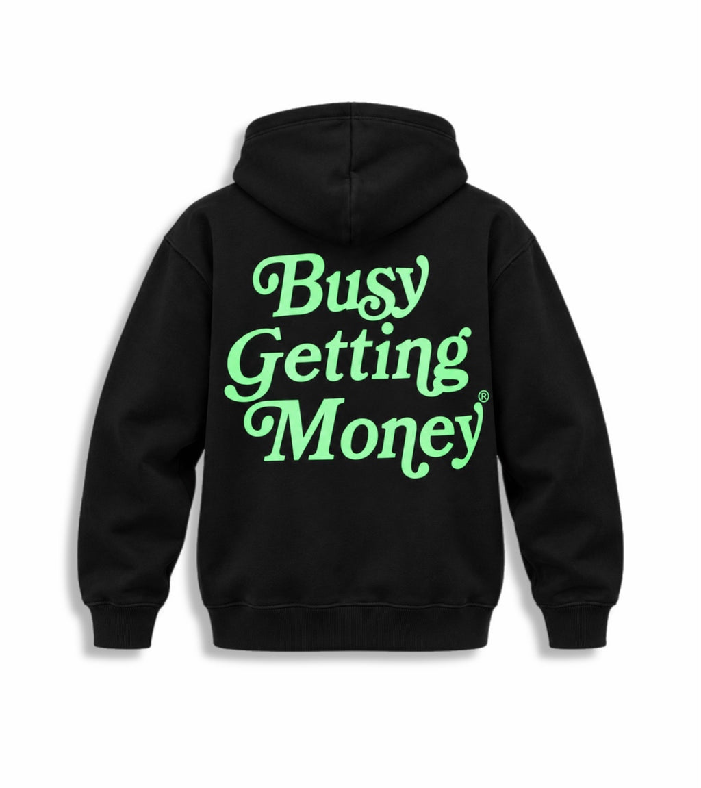 OG BGM “Glow in the dark” Zip up Hoodie