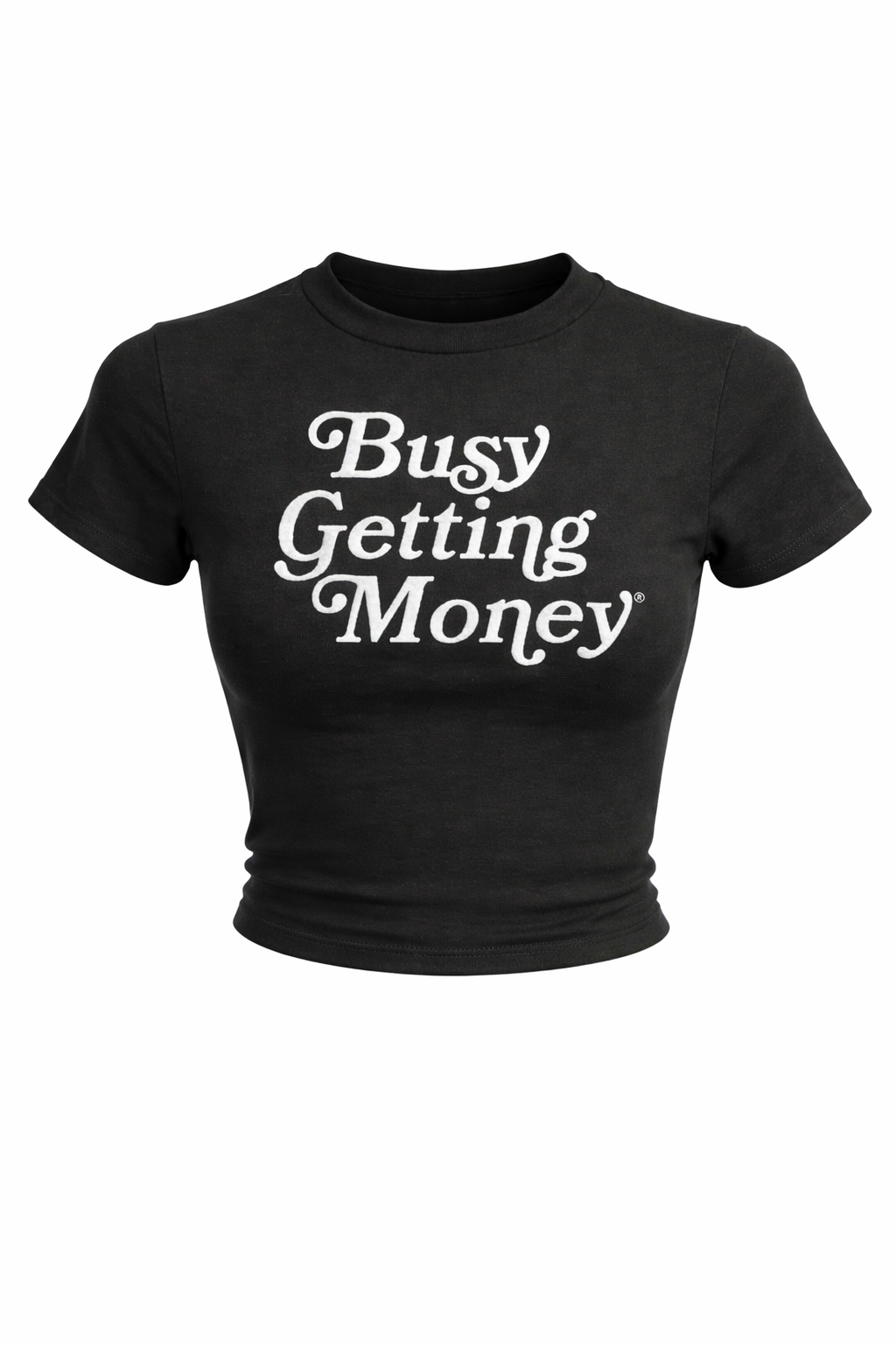 Ladies BGM Essential crop top tee