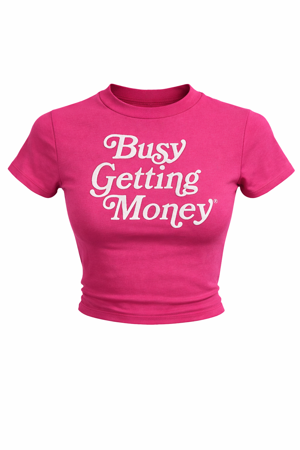Ladies BGM Essential crop top tee