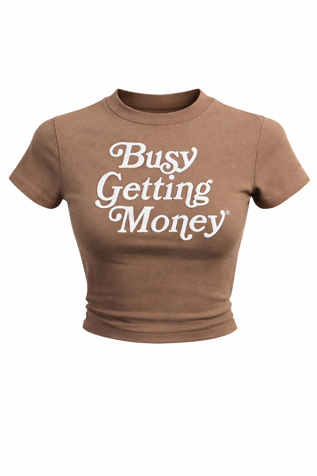 Ladies BGM Essential crop top tee