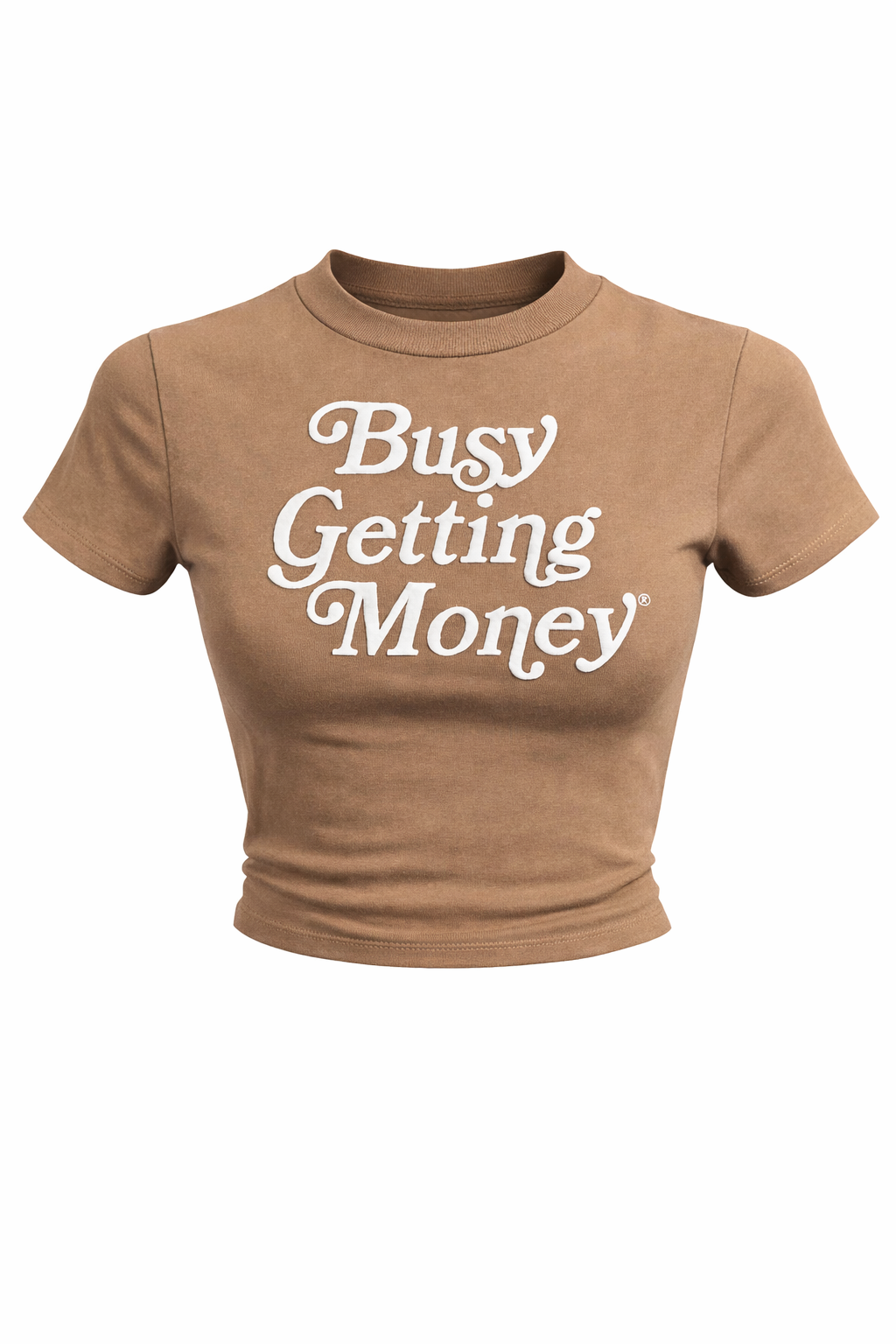 Ladies BGM Essential crop top tee