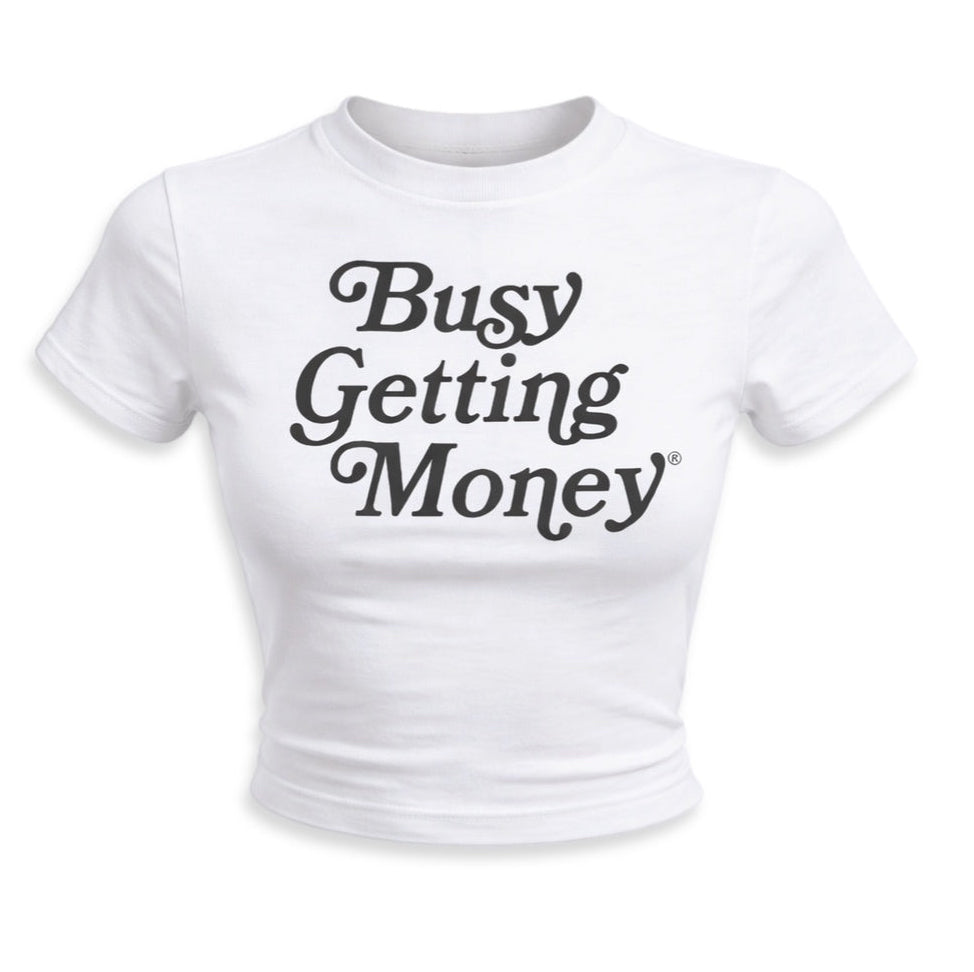 Ladies BGM Essential crop top tee