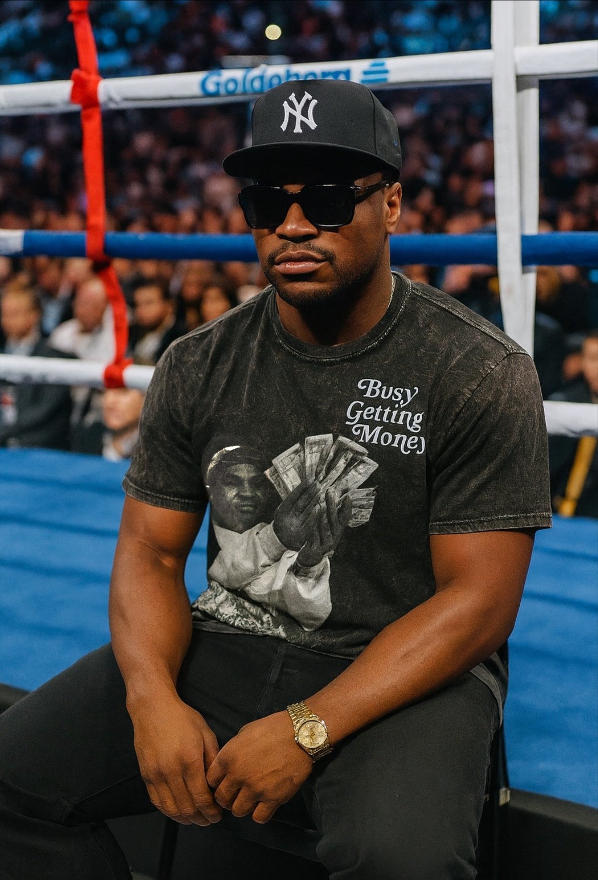 “MIKE TYSON” Autographed Busy Getting Money® T-Shirt